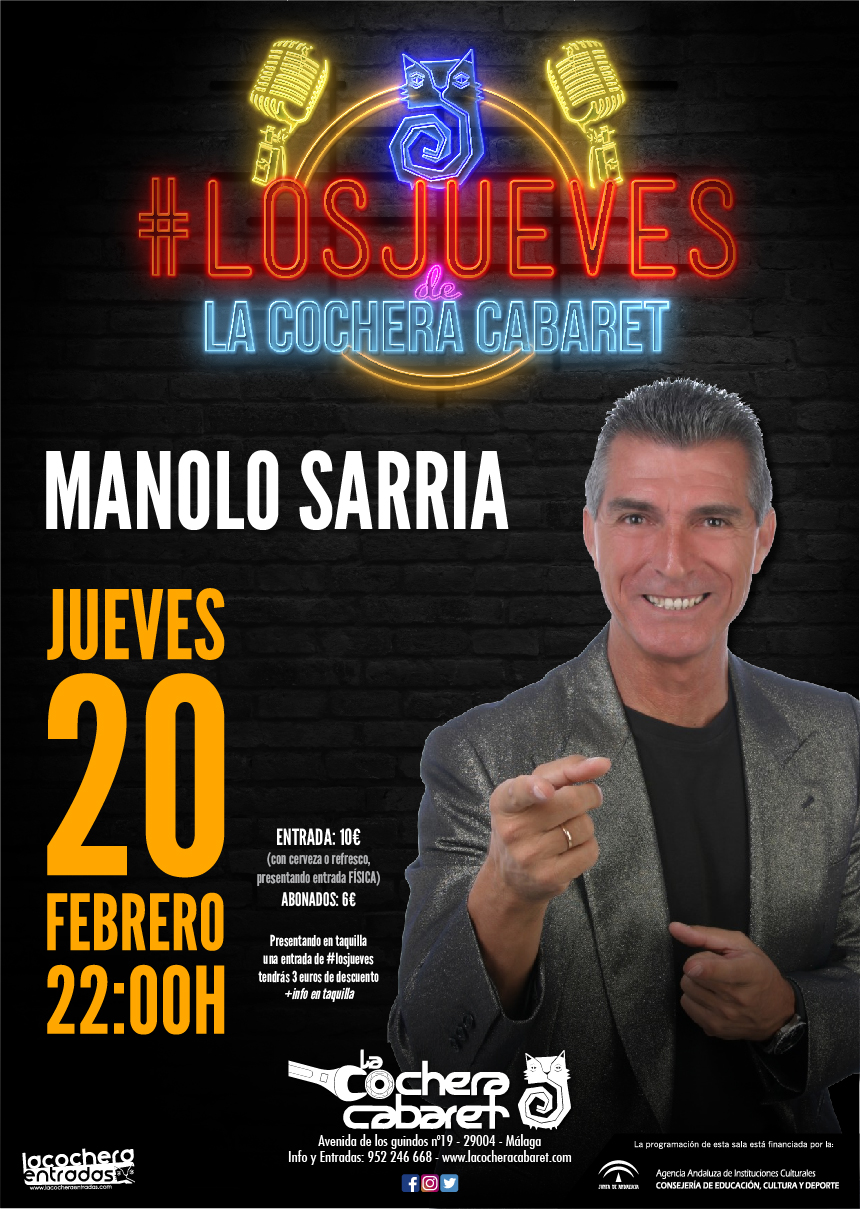#LOSJUEVES "MANOLO SARRIA"