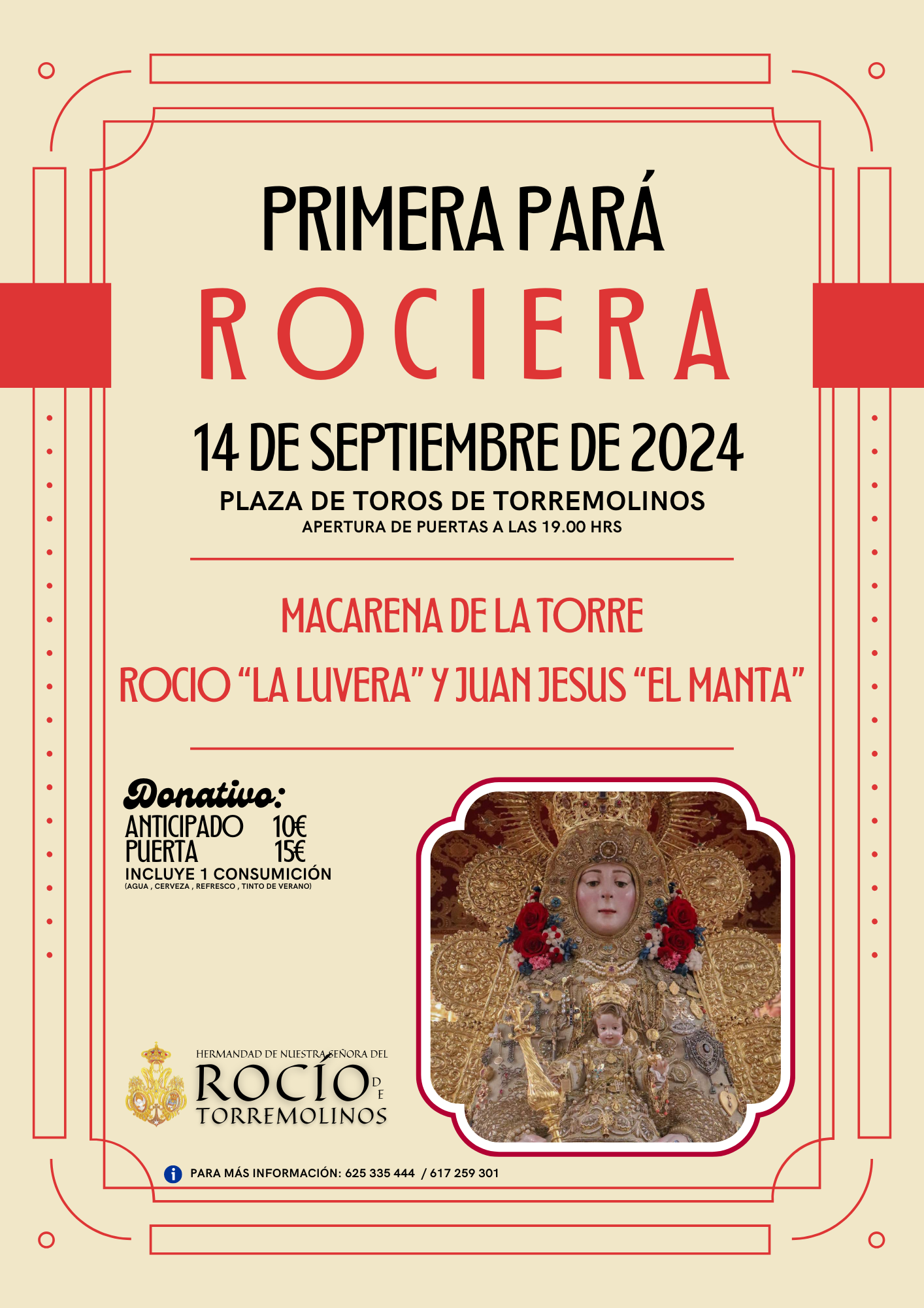 PRIMERA PARÁ ROCIERA