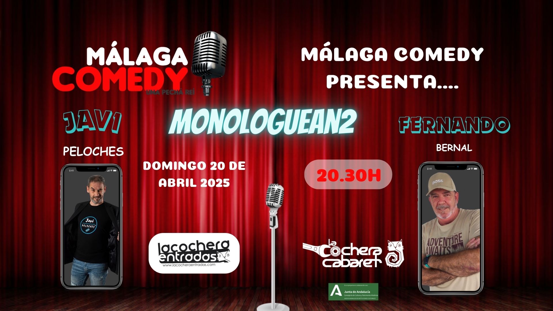 MÁLAGA COMEDY "MONOLOGUEAN2"