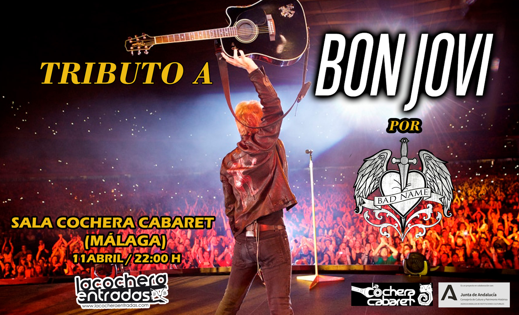 BAD NAME, TRIBUTO A BON JOVI