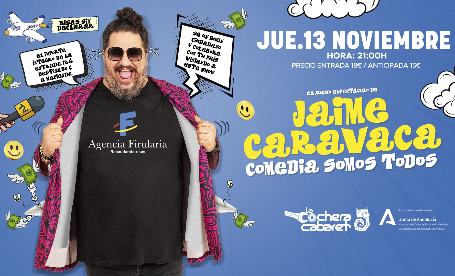 JAIME CARAVACA "COMEDIA SOMOS TODOS"