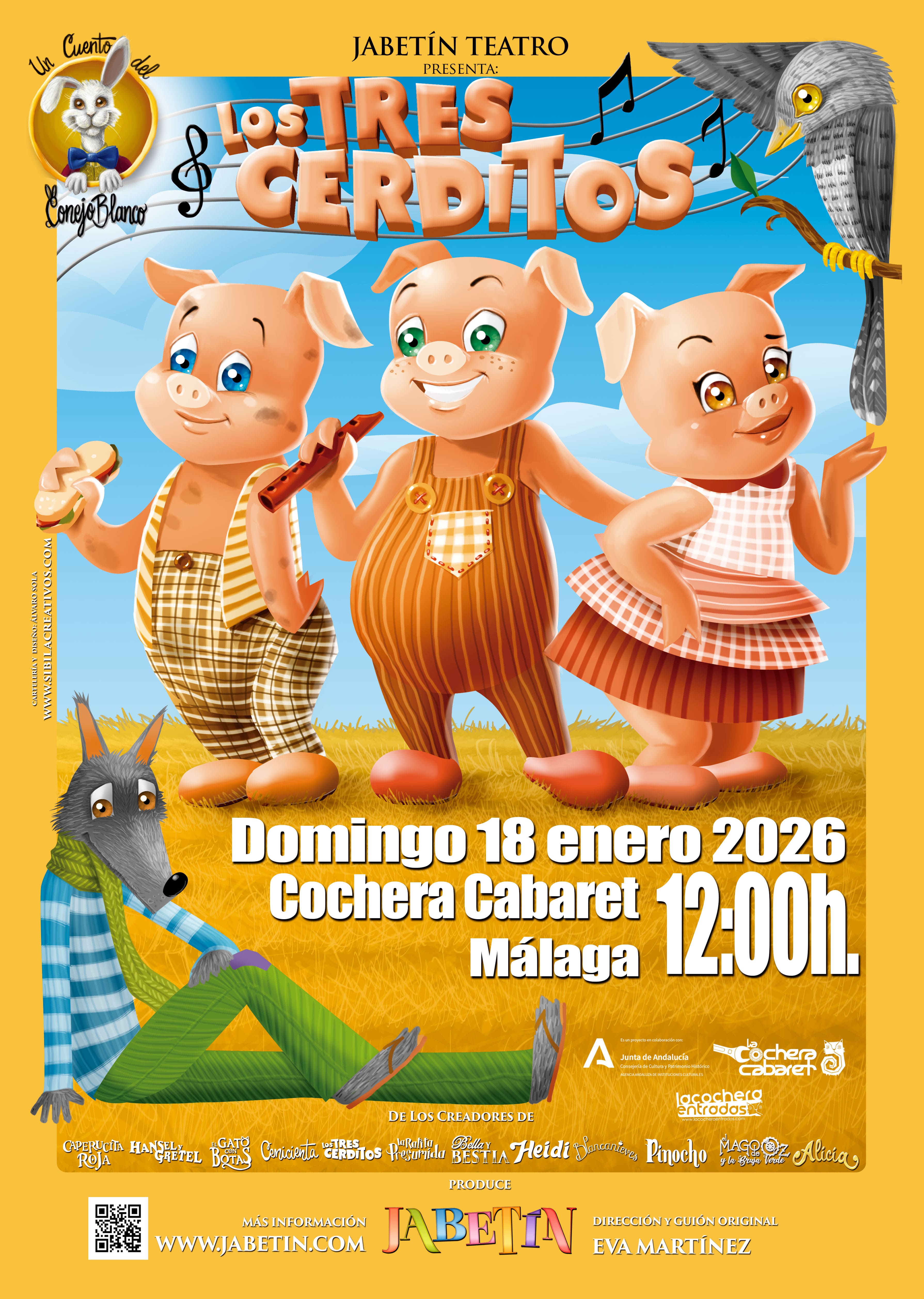 JABETÍN TEATRO "LOS TRES CERDITOS"