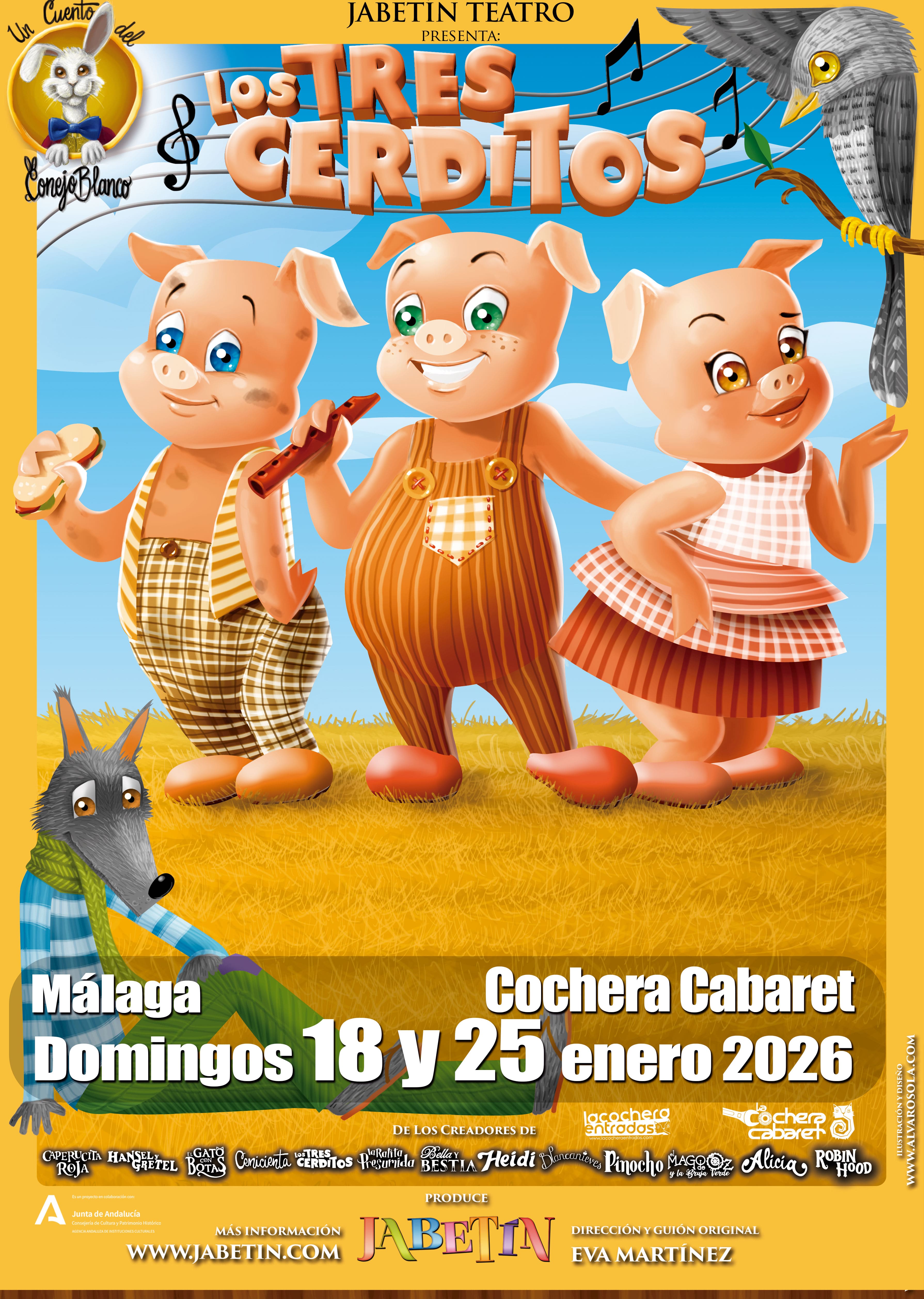 JABETÍN TEATRO "LOS TRES CERDITOS"