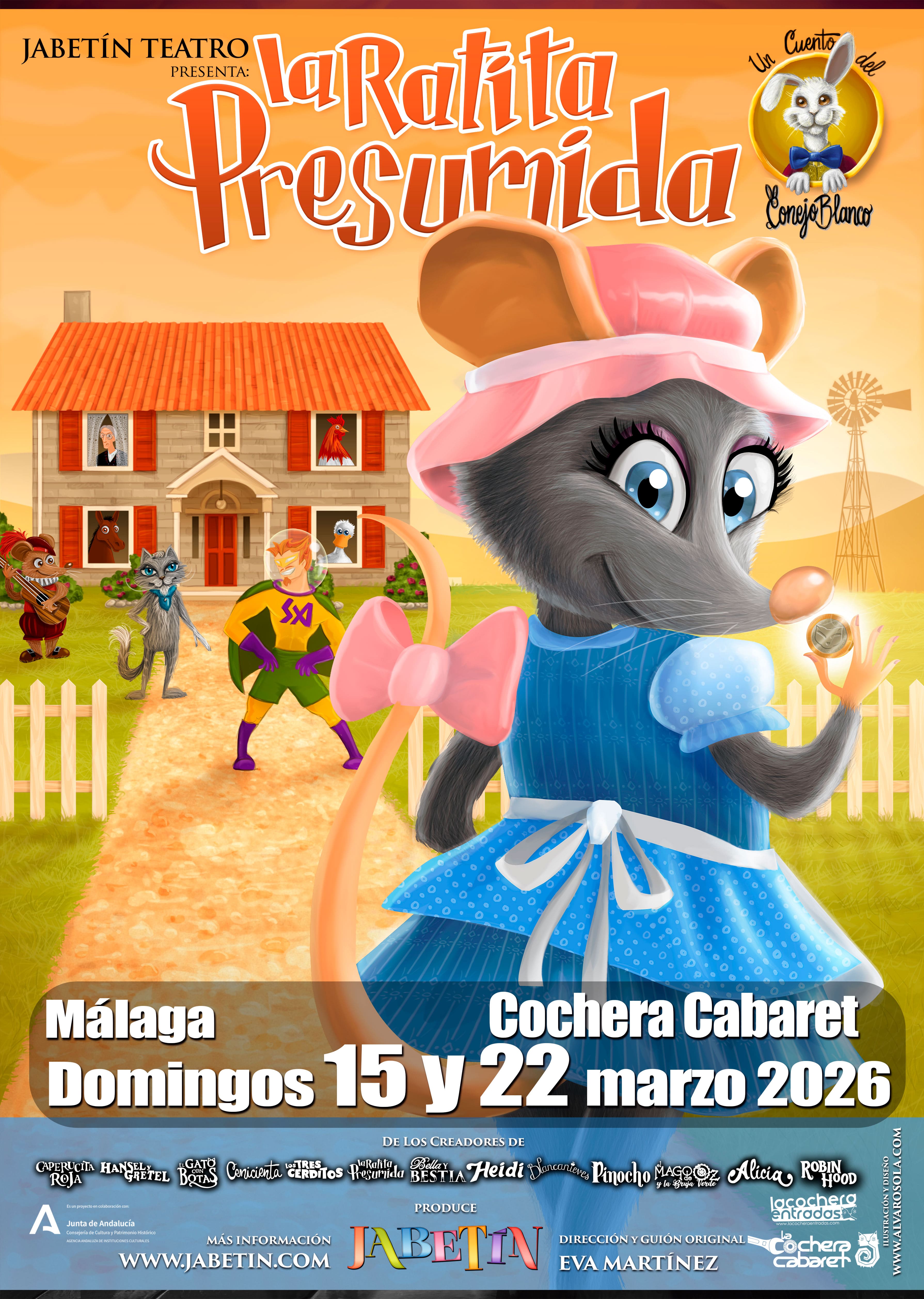JABETÍN TEATRO "LA RATITA PRESUMIDA"