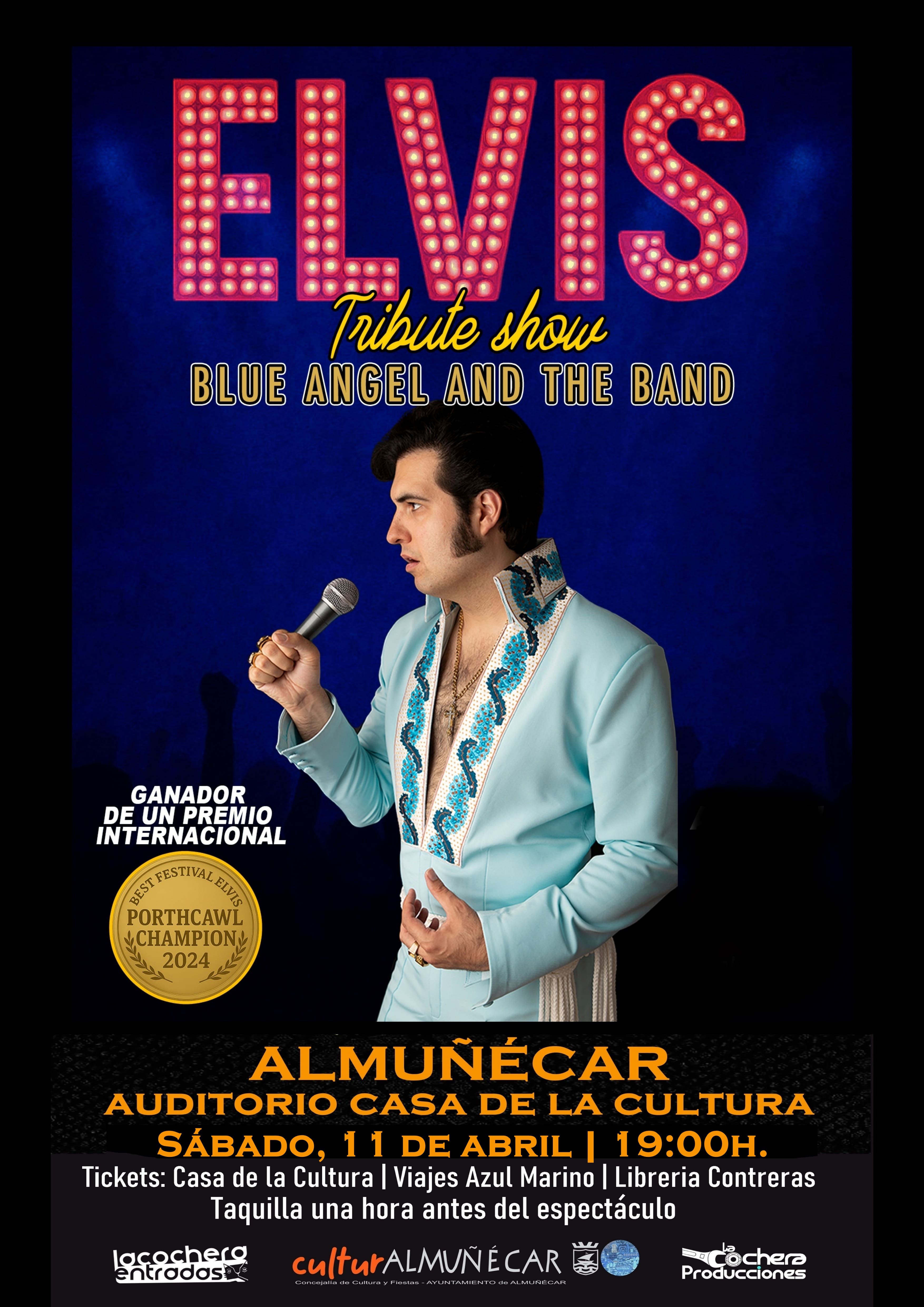 BLUE ANGEL AND THE BAND "TRIBUTO A ELVIS PRESLEY"
