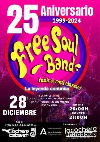 FREE SOUL BAND 25 ANIVERSARIO