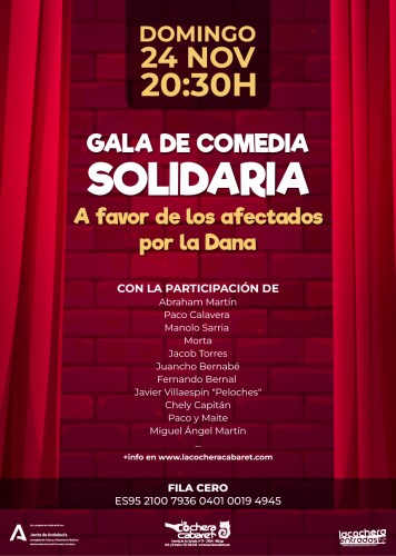 GALA DE COMEDIA SOLIDARIA