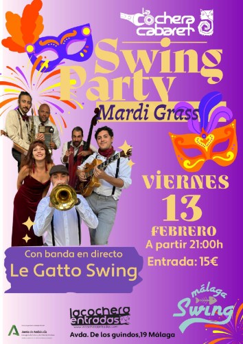 SWING PARTY MARDI GRASS